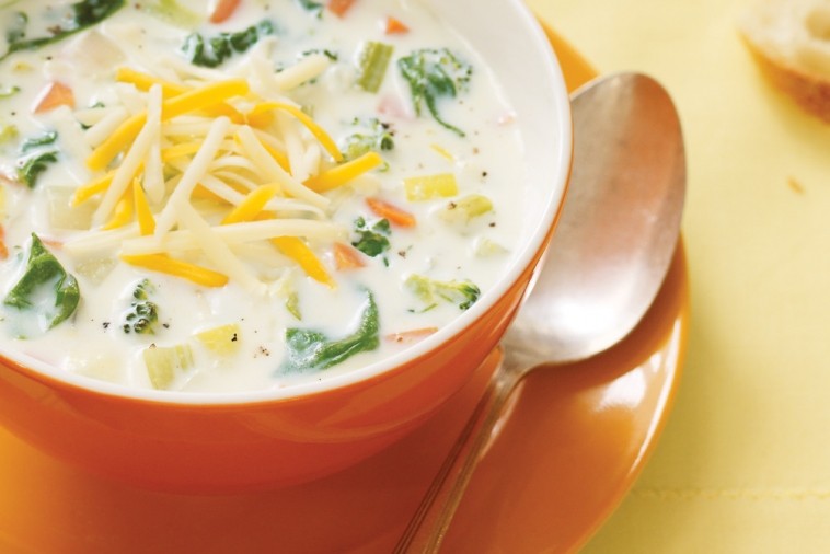 greens rosemary chowder