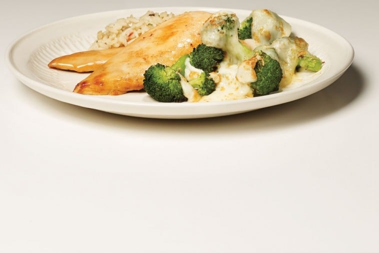 grilled chicken and steamed broccoli grilled chicken and steamed broccoli