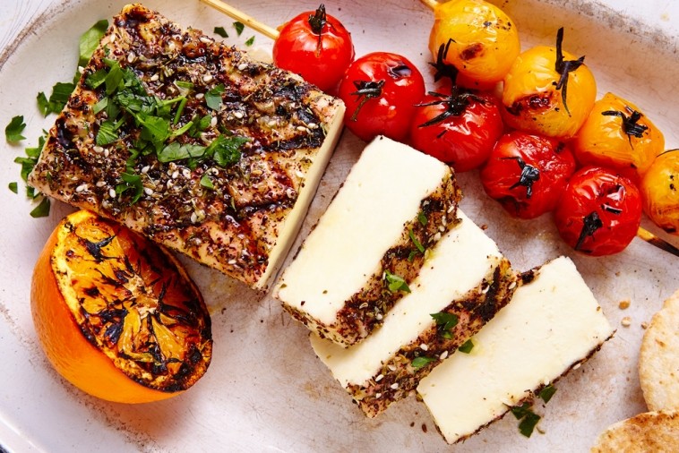 grilled spiced paneer grilled spiced paneer