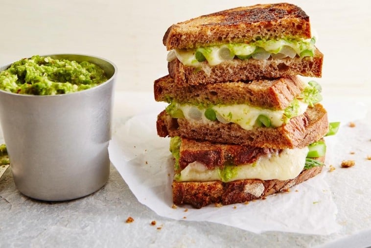 grilled swiss cheese sandwich with asparagus grilled swiss cheese sandwich with asparagus