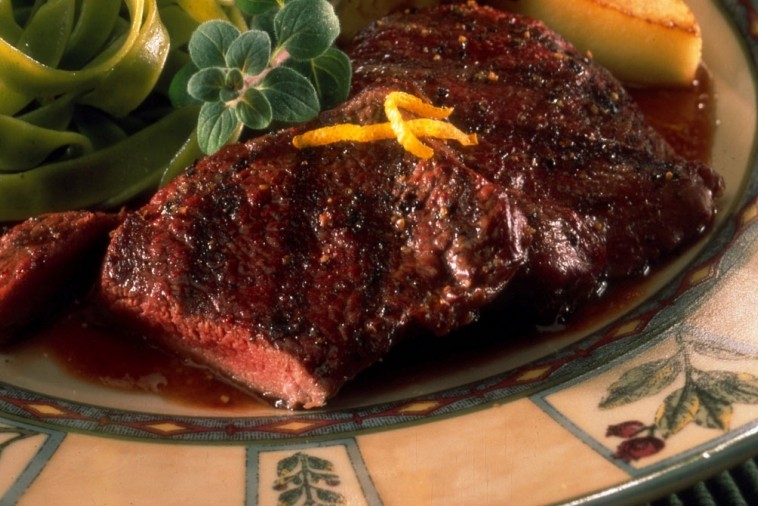 Grilled Venison Steaks with Sweet and Sour Sauce Canadian Goodness