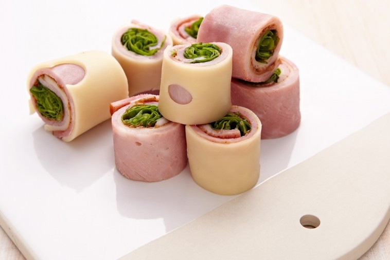 ham and swiss cheese rolls