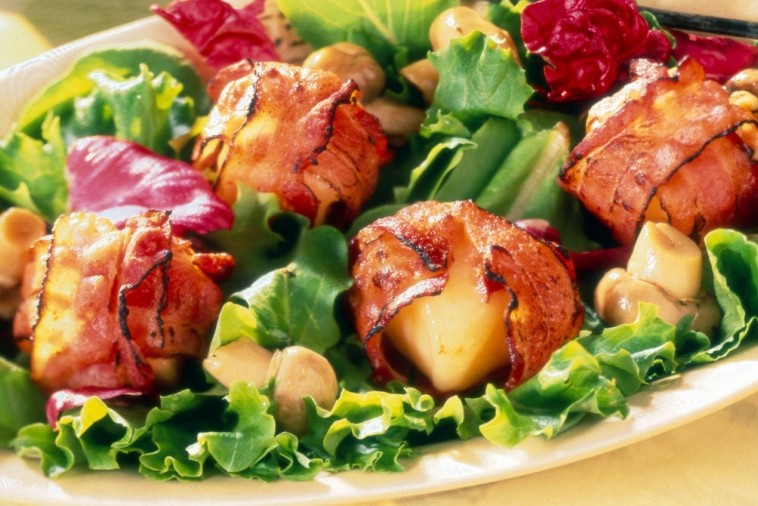 havarti and bacon brochettes