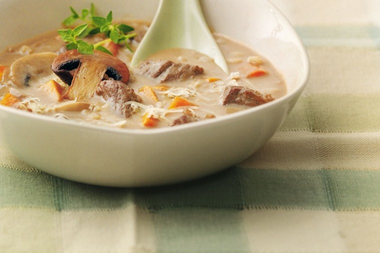 hearty beef and barley soup