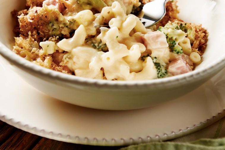 hearty ham broccoli macaroni and cheese