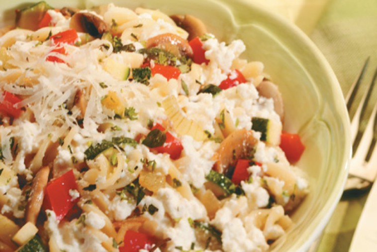 herbed ricotta primavera with pasta herbed ricotta primavera with pasta