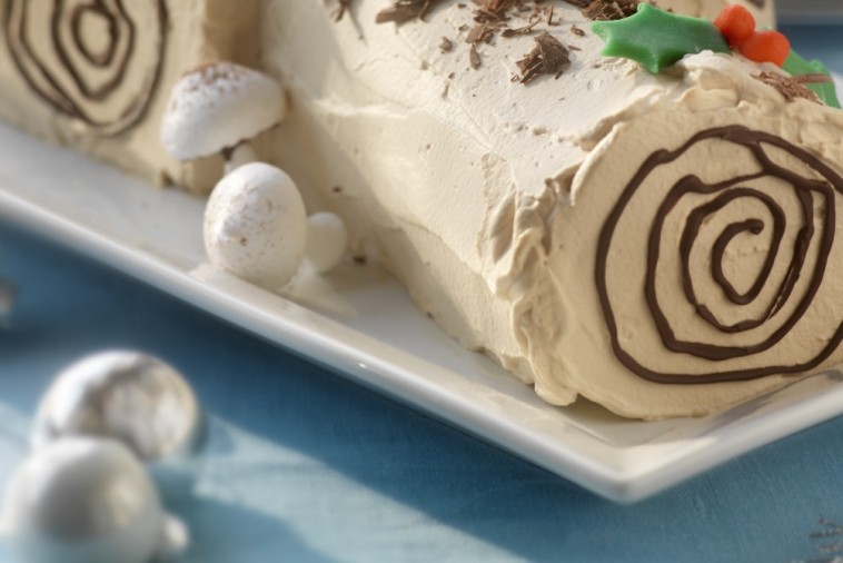 holiday orange mocha roll