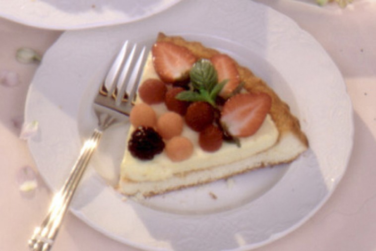lemon berry flan lemon berry flan