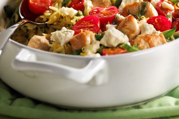 lemon chicken feta and orzo casserole lemon chicken feta and orzo casserole