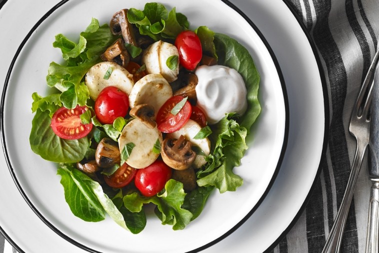 marinated bocconcini mushroom and tomato salad marinated bocconcini mushroom and tomato salad