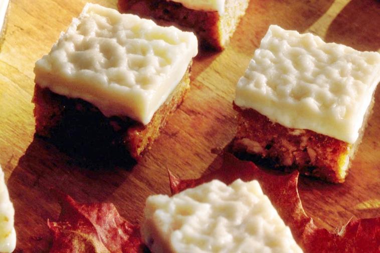 marshmallow and maple squares