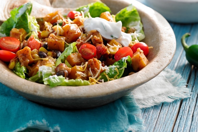 mexican squash and bean salad mexican squash and bean salad