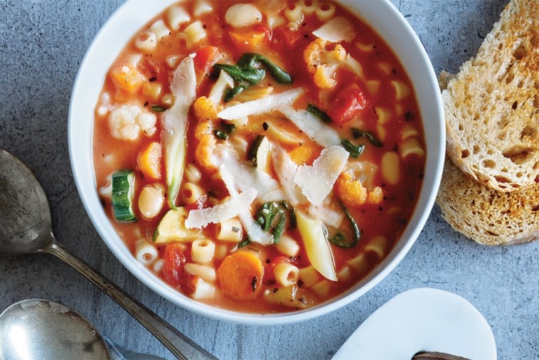 Soupe Minestrone santé facile à réaliser