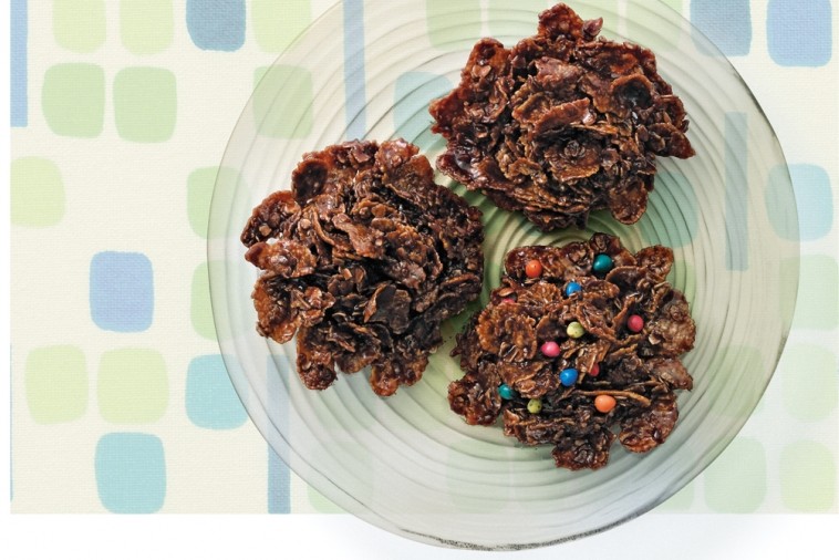 no bake chocolate haystacks