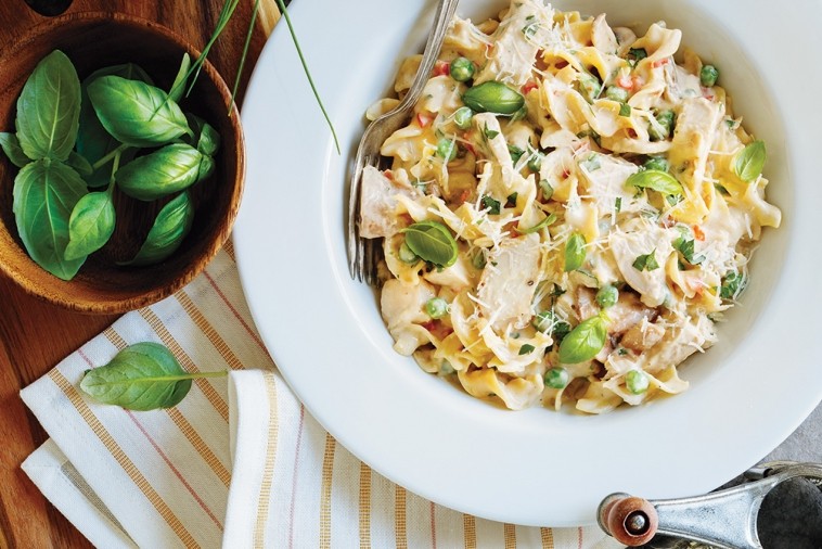 one pot chicken tetrazzini