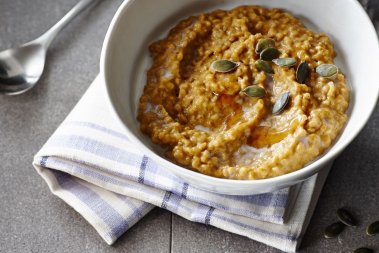 overnight pumpkin porridge