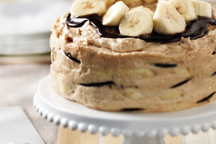 peanut butter and banana cake