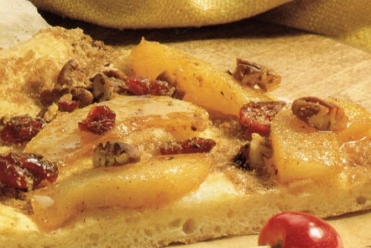 pear dessert pizza