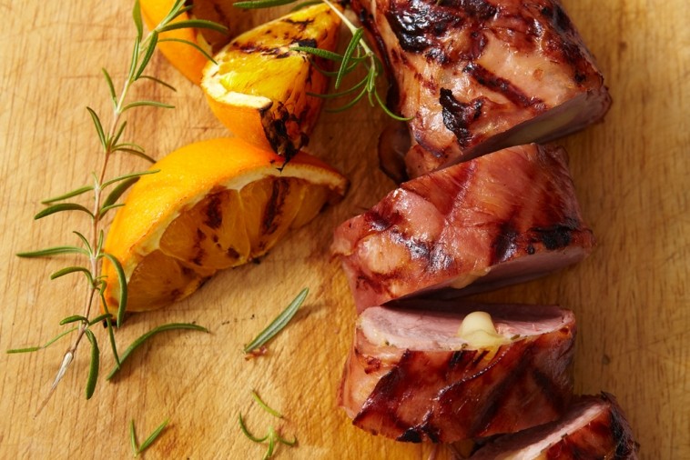 pork a la marmalade with mozzarella pork a la marmalade with mozzarella
