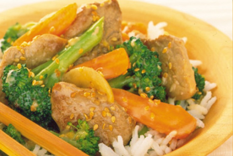 pork and broccoli stir fry