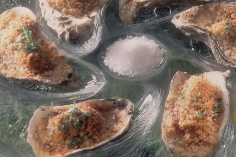 poseidon fresh oysters au gratin