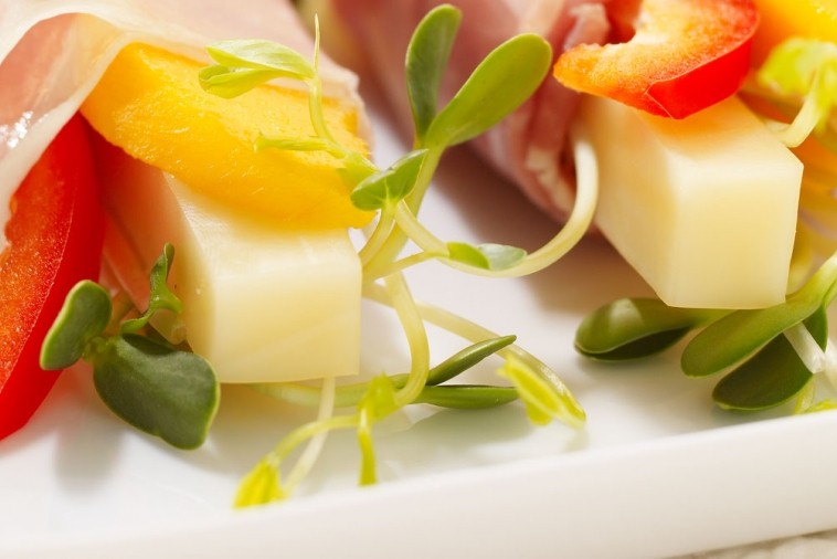 prosciutto antipasto with canadian swiss cheese prosciutto antipasto with canadian swiss cheese