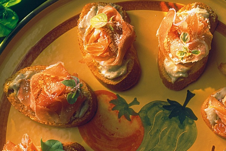 Prosciutto on Baguette Canadian Goodness