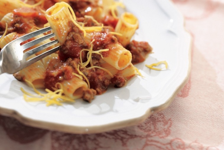 quick and easy chili beef pasta