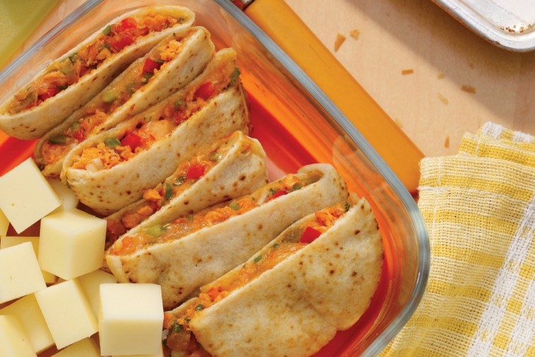 salmon provolone mini quesadillas salmon provolone mini quesadillas