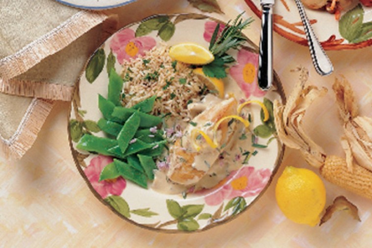 sauteed chicken in a lemon cream sauce sauteed chicken in a lemon cream sauce