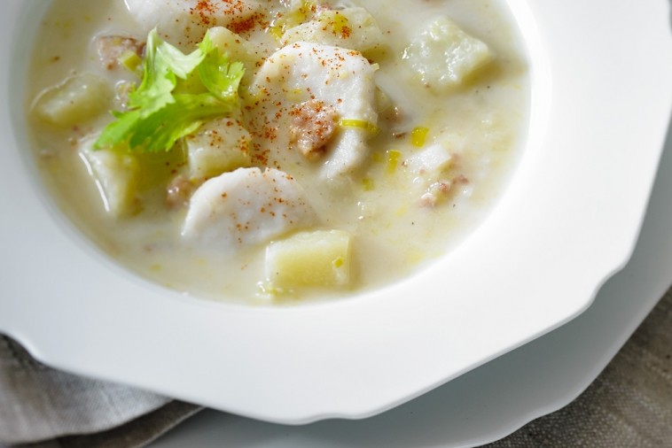 scallop chowder