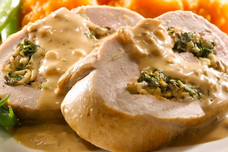 shiitake and spinach stuffed pork tenderloin shiitake and spinach stuffed pork tenderloin