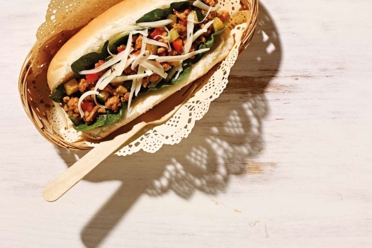 sloppy jane with mozzarella sloppy jane with mozzarella