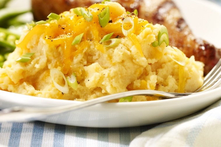 smokin cheesy potatoes