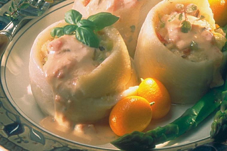 sole fillets rolls with borgonzola filetti di pesce al borgonzola