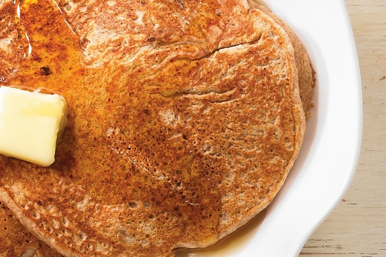 spiced ricotta pancakes