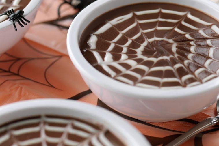 spider web pudding spider web pudding