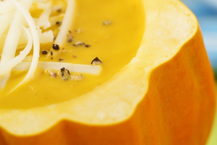 squash with herbs soup