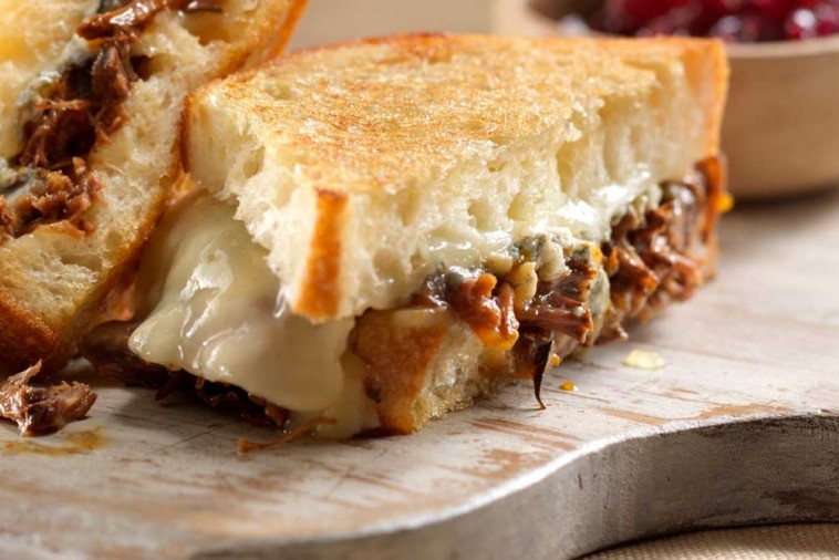 stampede centennial grilled cheese sandwich