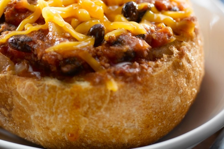 super chorizo chili bowls