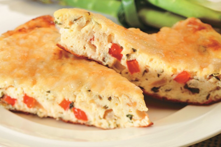 sweet pepper ricotta frittata sweet pepper ricotta frittata