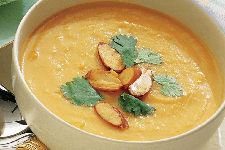 sweet potato and ginger soup