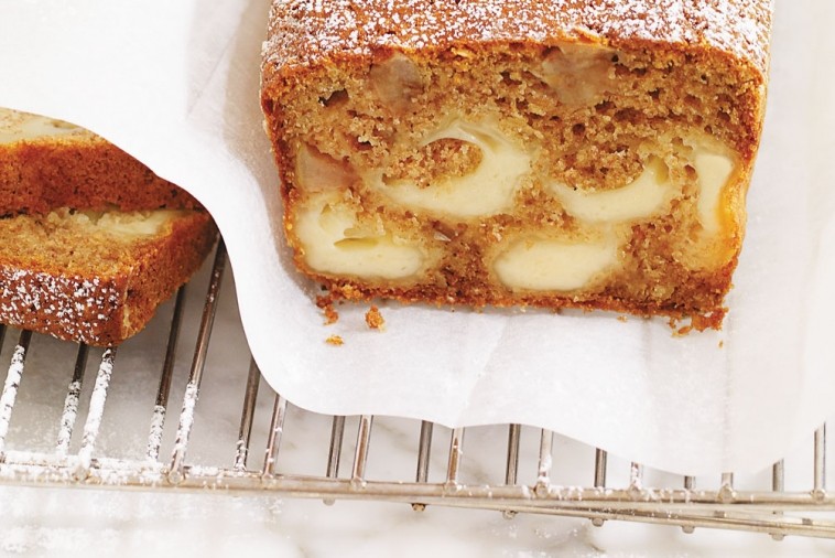 swiss apple breakfast loaf