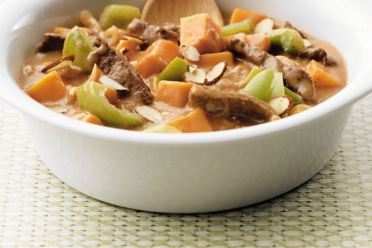 tender beef and sweet potato saute tender beef and sweet potato saute