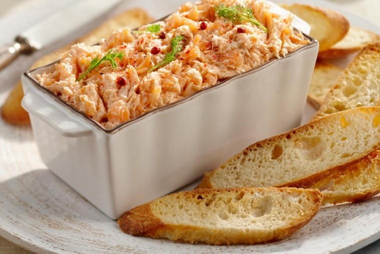 trout and salmon rillettes trout and salmon rillettes