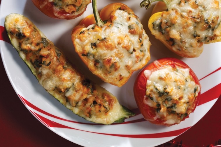 turkey mozzarella stuffed veggies turkey mozzarella stuffed veggies