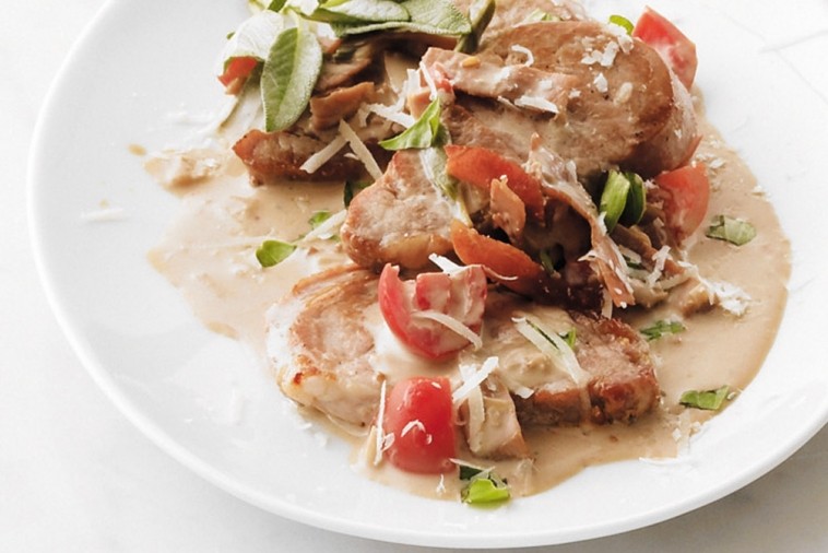 tuscan herb and tomato pork tenderloin