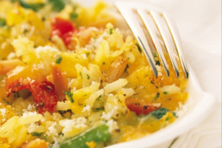 vegetable rice bake vegetable rice bake