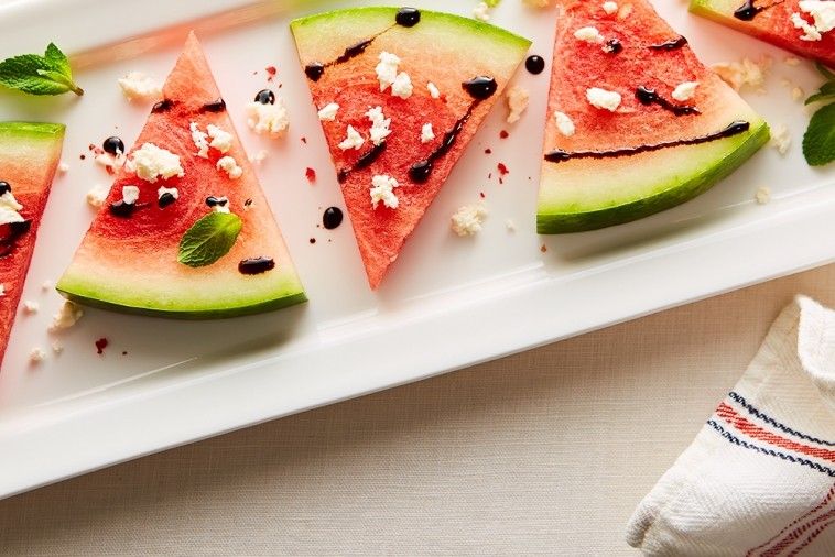 watermelon feta bites