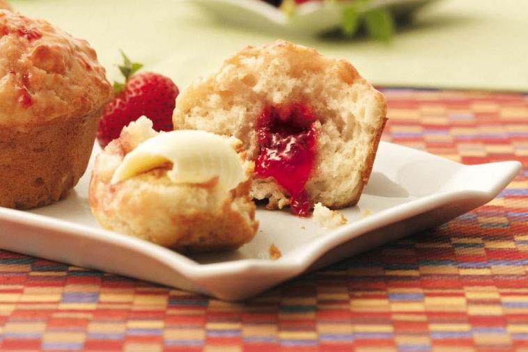 yogurt strawberry jam jam muffins yogurt strawberry jam jam muffins